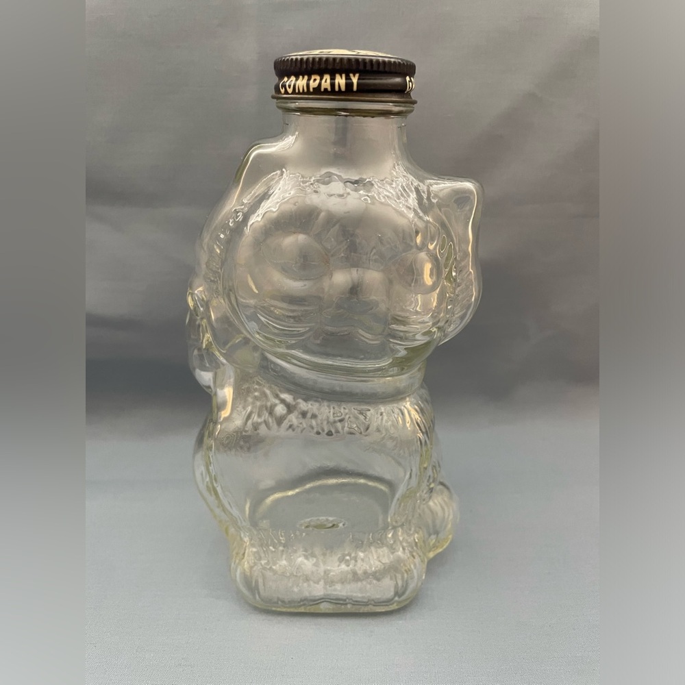 Vintage 1940’s Grapette Kitty Cat Bank 6.75”x3.75”x 3.5” Wonderful Condition!
